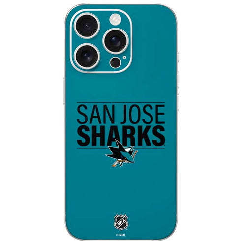 NHL San Jose Sharks Lineup iPhone 16 Pro Skin